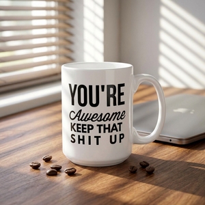 Mug en céramique original de 15 oz <span class=keywords><strong>pour</strong></span> le thé et le café, <span class=keywords><strong>pour</strong></span> votre maman, votre papa, votre sœur ou votre frère, drôle et cool, Noël, <span class=keywords><strong>anniversaire</strong></span>, <span class=keywords><strong>anniversaire</strong></span> de mariage - Product Image 1