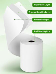Cash Register <b>Paper</b> Pos Receipt Till Thermal <b>Paper</b> <b>Roll</b> 57x50 Receipt Pos Thermal <b>Paper</b> <b>Roll</b> - Product Image 5