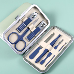 Outils de beauté professionnels en acier inoxydable personnalisés, lime à pieds, coupe-ongles, ciseaux de pédicure, <span class=keywords><strong>mini</strong></span>-ensemble de soins des ongles, ensemble de <span class=keywords><strong>manucure</strong></span> pour salon - Product Image 5