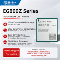 Módulo EG800Z 4G LTE Cat 1bis Ultracompacto LGA IoT M2M, Módulo de Comunicación con Doble SIM y Bajo Consumo para POS, IPC, CPE, Seguridad Inteligente