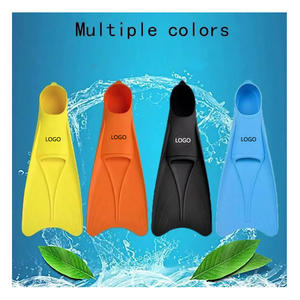 Aletas de Natación de Malla de Alta Calidad, Disponibles al por Mayor, Aletas Largas de Entrenamiento para Adultos y Niños - Product Image 2