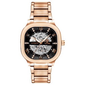 Relojes de Pulsera Tevise 9831A Cuadrados, de Diseño Masculino, Elegantes y de Lujo para Negocios, Resistentes al Agua, Luminosos, con Movimiento Mecánico Automático para Hombre - Product Image 2