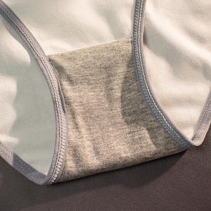 Baumwolle Unterwäsche Frauen Großhandel Einfache Damen Unterwäsche Damen Höschen Plump Gesäß Mid-Waist Girls Briefs - Product Image 6