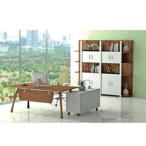 Escritorio ejecutivo Vintage moderno de alta calidad Sinonis con diseño de panel Hutch tamaño personalizado hecho en China - Product Image 3