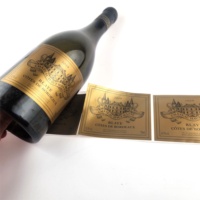 Etiquetas de Vino Doradas Autoadhesivas con Logotipo Personalizado OEM ODM, Impresión en Relieve