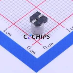 UWR1H4R7MCL1GB SMD Aluminum Electrolytic <b>Capacitor</b> SMD,D4xL5.4mm 4.7uF 20% 50V 30mA-10kHz - Product Image 2