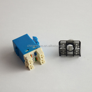 Bền công nghiệp 110 đấm xuống <span class=keywords><strong>Keystone</strong></span> <span class=keywords><strong>Jack</strong></span>-CAT5E/<span class=keywords><strong>Cat6</strong></span> 180 ° <span class=keywords><strong>UTP</strong></span> AMP loại - Product Image 1