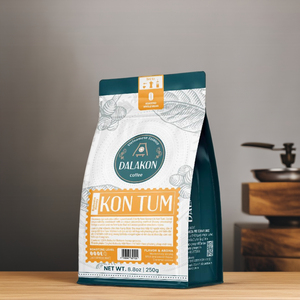 กาแฟเวียดนาม รสคาราเมลหวานละมุน รับผลิตแบบ OEM/ODM ราคาดีที่สุด กาแฟดาลาคอน พรีเมียมบดละเอียด โรบัสต้า ฮันนี่ไลท์โรสต์ - Product Image 1