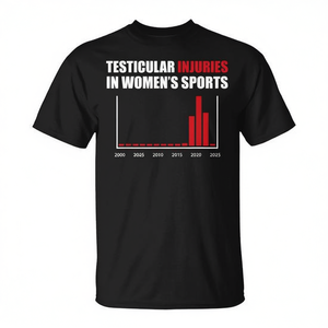 Camiseta deportiva con estampado de Lesiones Testiculares en Mujeres, color negro, para hombre, talla grande, manga corta, cuello redondo, impresión digital, deportes y juegos para adultos - Product Image 2