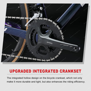 Vélo de route en fibre de carbone T800, 22 vitesses, freins à disque, <span class=keywords><strong>groupe</strong></span> <span class=keywords><strong>Shimano</strong></span> <span class=keywords><strong>105</strong></span> R7000, 700C, vélo de route entièrement en carbone pour hommes - Product Image 6