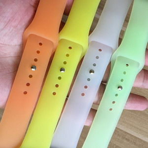 Correas de Silicona Suave de Repuesto para Apple <span class=keywords><strong>iWatch</strong></span> de 38, <span class=keywords><strong>40</strong></span>, 41, 42, 44, 45 y 49 mm, Color Jelly - Product Image 4