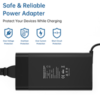 Adaptor Daya Pengganti 19.5V 11.8A Adaptor Daya AC Laptop Pengisi Daya Baterai dengan Ujung Biru 4.5*3.0