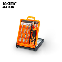 JAKEMY JM-8101 – Kit d'outils de réparation portable OEM à manivelle pour téléphones portables, ordinateurs et montres connectées