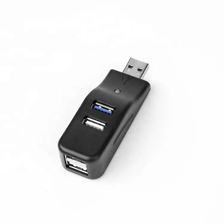 Factory hot sale High speed 4 port usb 3.0 hub adapter for PC laptop Mac