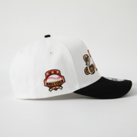 Gorra de Béisbol Clásica de Dos Tonos, Estructurada, Personalizada, de 5 Paneles, con Logotipo Bordado del Equipo o Club, con Cierre a Presión
