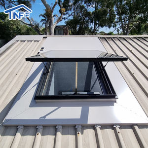 Moderna finestra a battente in vetro Low-E con telaio in lega di alluminio a battente stile aperto per <span class=keywords><strong>accesso</strong></span> al <span class=keywords><strong>tetto</strong></span> - Product Image 1