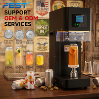 Machine de scellage intelligente automatique commerciale pour bouteilles, pots et canettes de boissons, bière et thé aux perles, en plastique, personnalisable, pour usine