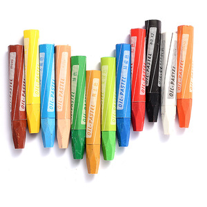 Crayons de dessin artistiques pour l'éducation, 12/18/24 couleurs, non toxiques, multicolores, ensemble de pastels à l'huile doux - Product Image 2