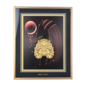 Regali avanzati per i dodici <span class=keywords><strong>segni</strong></span> zodiacali includono 0.1 grammi di oro per l'arredamento della casa del cancro ario Taurus Gemini - Product Image 1
