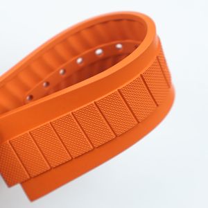 Correa de Reloj de Caucho FKM de 21 mm para <span class=keywords><strong>Omega</strong></span> <span class=keywords><strong>Seamaster</strong></span> 600m 42 mm, Correas de Muñeca de Lujo Suaves e Impermeables - Product Image 6