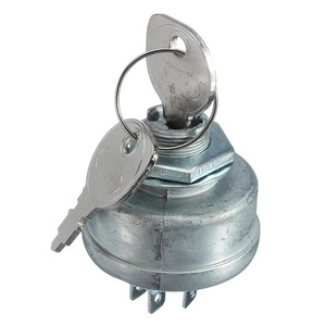 Interrupteur de démarrage pour tondeuse à gazon QY, 5 broches, 725-0267, pièce de rechange à clé argentée - Product Image 4