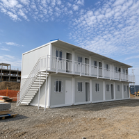 Maison conteneur modulaire préfabriquée 10ft 20ft 40ft, démontable, portable, compacte, pour habitation ou bureau, Casas Prefabricadas