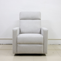 Fauteuil inclinable en tissu, fauteuil inclinable manuel, canapé simple pour salon, chambre à coucher, détente à domicile