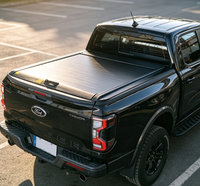 Couverture de benne rigide pliable en trois parties Ford Ranger Tremor Heavy Duty, imperméable, en aluminium, pour la protection du chargement des camionnettes