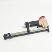 Agrafeuse pneumatique Meite 8016-AL pour fils fins, agrafeuse automatique à feu continu de 1/2 pouce, outils de clouage pour la tapisserie de meubles