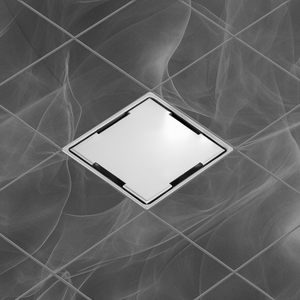 Ralo de Chuveiro Oculto Retangular de 4,5 Polegadas em Aço Inoxidável 304 Moderno, Invisível, Reversível e de Dupla Função para Banheiro - Product Image 4