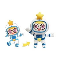 UYEAH Fabrication de figurines de robots en peluche douces, personnages d'astronautes, robots personnalisés, jouets en peluche de dessins animés personnalisés