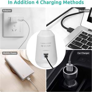 競争力のある価格オールインワン2電球ライトソーラーソーラーパワーシステムライトパワーバンク機能E27LED充電式電球ソーラー付き - Product Image 2