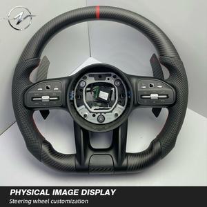 Volant personnalisé de haute qualité avec boutons pour <span class=keywords><strong>Mercedes</strong></span>-Benz AMG/CLS/GLC/GLE/GLS/<span class=keywords><strong>GLA</strong></span>/CLA/W204/W205/W177/W206 - Product Image 3