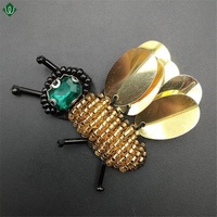 Écusson strass personnalisé papillon ongle perle Écusson paillettes Écussons pour vêtements