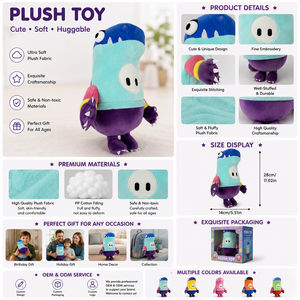 Peluche de Dinosaurio <span class=keywords><strong>Fall</strong></span> Guys, Animal de Peluche Suave, Adorno Decorativo, Recuerdo Promocional, Regalo para Niños - Product Image 2