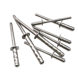 Rivets en acier filetés brillants non revêtus de 7 mm, certifiés RoHS, pour applications en cuir et quincaillerie de sacs – Approvisionnement direct usine - Product Image 1