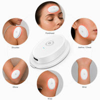 Patch anti-acné à LED rouge et bleue OEM ODM, 38 LED, 630 nm, 460 nm, patch électronique pour l'acné, soin de la peau, appareil de beauté