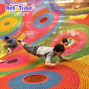 Factory Climbing Nets And Other Amusement Park Products For Kids Playground With CE Certification