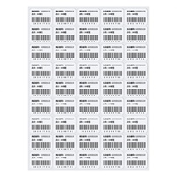 Étiquettes autocollantes personnalisées en feuille format A4, prédécoupées, pour adresses et codes-barres, imprimables jet d'encre et laser – Offre Spéciale