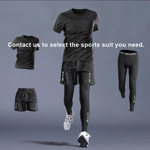 Pantaloni Sportivi da Uomo Traspiranti a Quattro Vie Elasticizzati, Vestibilità Regolare, Abbigliamento Compressivo per Palestra, Produttori in Cina - Product Image 3