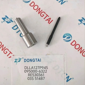 Ugello Common Rail DIP DLLA127P1945 per Iniettore 95000-6322 RE530361 <span class=keywords><strong>03S</strong></span> 51487 - Product Image 1