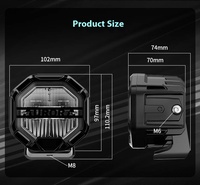 Feux de jour à LED pour Ford Ranger Raptor 2019-2024, feux antibrouillard