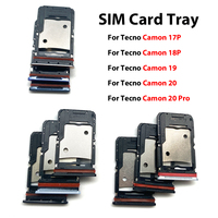 Vente en gros Plateau pour carte Sim pour Tecno Camon 20 Pro 19 Neo 18 P 18 Premier 17P 17 16 Porte-carte Sim Pièces de rechange pour téléphone Remises en gros