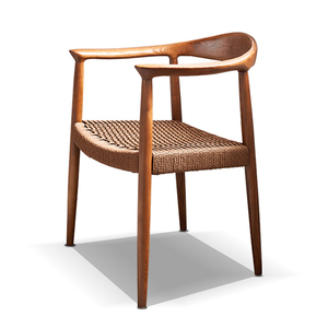 Ghế cafe thương mại bằng gỗ nguyên khối cao cấp, có tay vịn, dành cho nhà hàng, quán cà phê, khách sạn. - Product Image 2