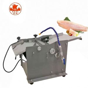 Machine électrique automatique d'éminceur de poisson en acier inoxydable de haute qualité pour le traitement d'élimination de la peau de poisson - Product Image 5