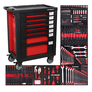 Ensemble de boîtes de rangement FIXMAN Heavy Duty à 7 tiroirs, série Garage, armoire à outils en métal pour mécanicien - Product Image 5