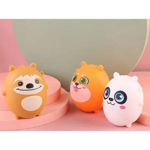 Juguetes de Silicona Suave TPR con Forma de Animales, Mini Juguetes Antiestrés para Apretar, Gato, Cerdo, Bola de Harina, para Niños de 5 a 7 Años - Product Image 3