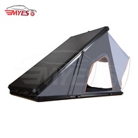 Tente de toit en triangle pour véhicule 4x4, personnalisée, 1 à 2 personnes, pliable, étanche, pour SUV MPV, coque rigide