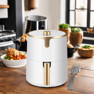 Friteuse à air domestique ronde de 3 litres Dispositif électrique alimenté en matière plastique - Product Image 2