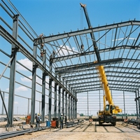 Almacén Prefabricado Económico de Estructura de Acero, Construcción Rápida de Talleres, Nave Industrial Prefabricada de Acero
